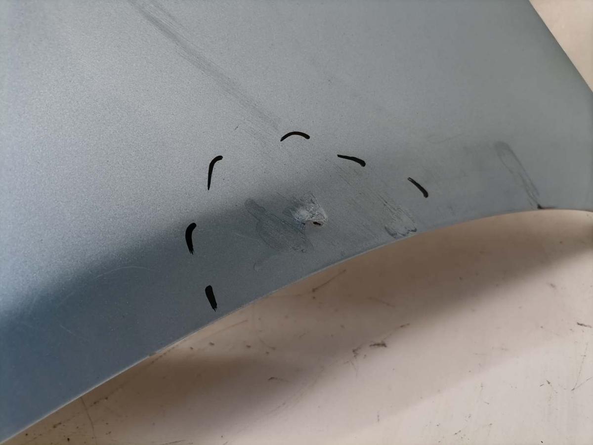 Audi A3 8P original Sto&szlig;stange Stossf&auml;nger hinten LY5J Liquidblau 3-T&uuml;rer Bj.2004